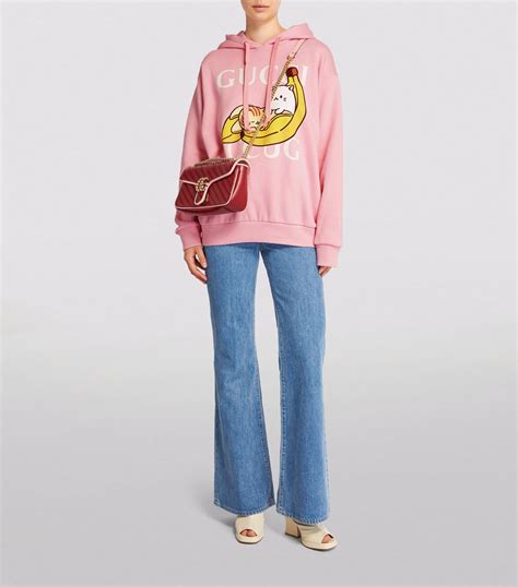 gucci sac banane|gucci bananya hoodie.